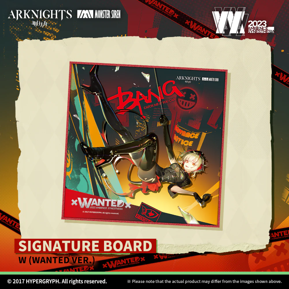 Arknights · Ambience Synesthesia 2023 WANTED Collector's Edition Box - Image 3