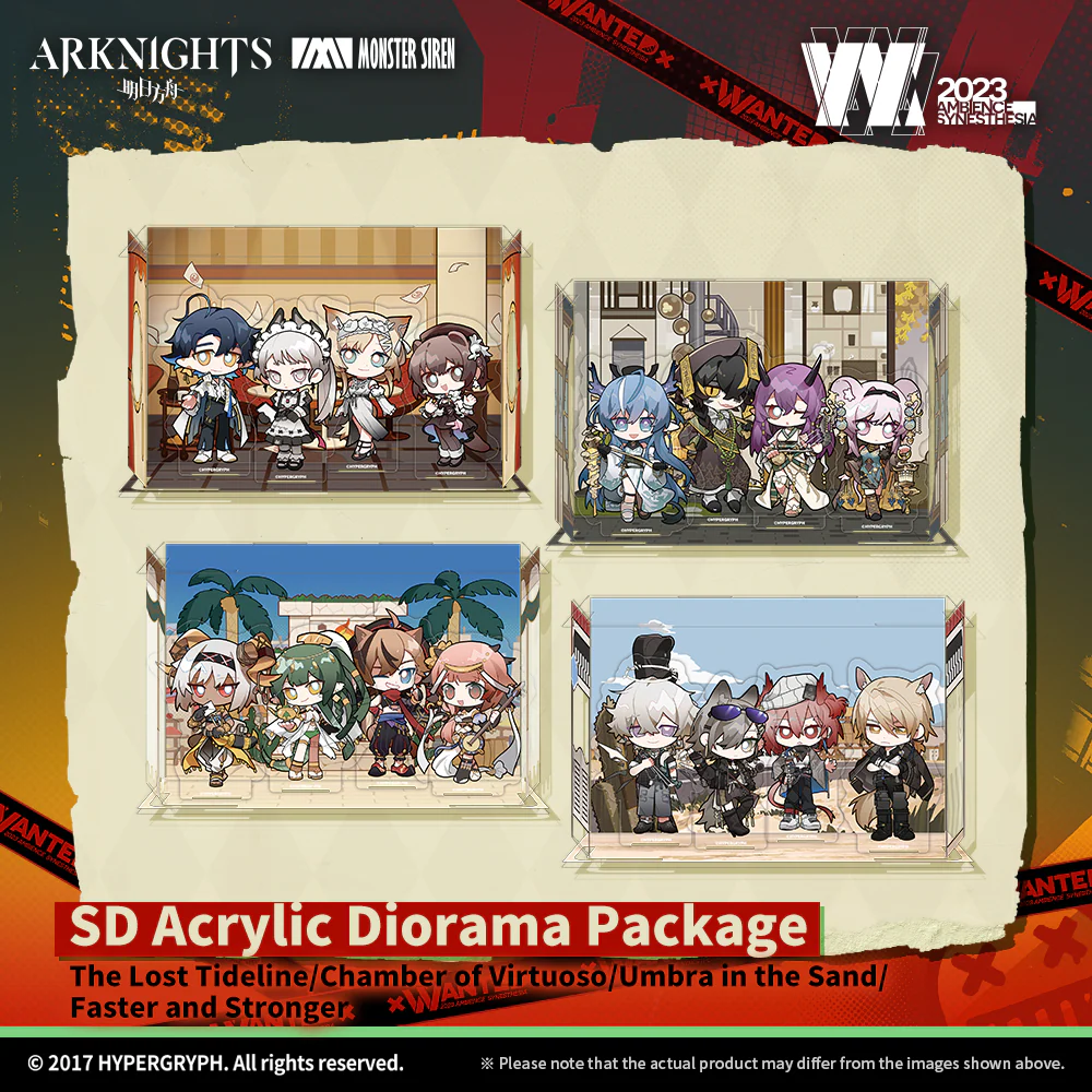 Arknights · Ambience Synesthesia 2023 WANTED Collector's Edition Box - Image 5