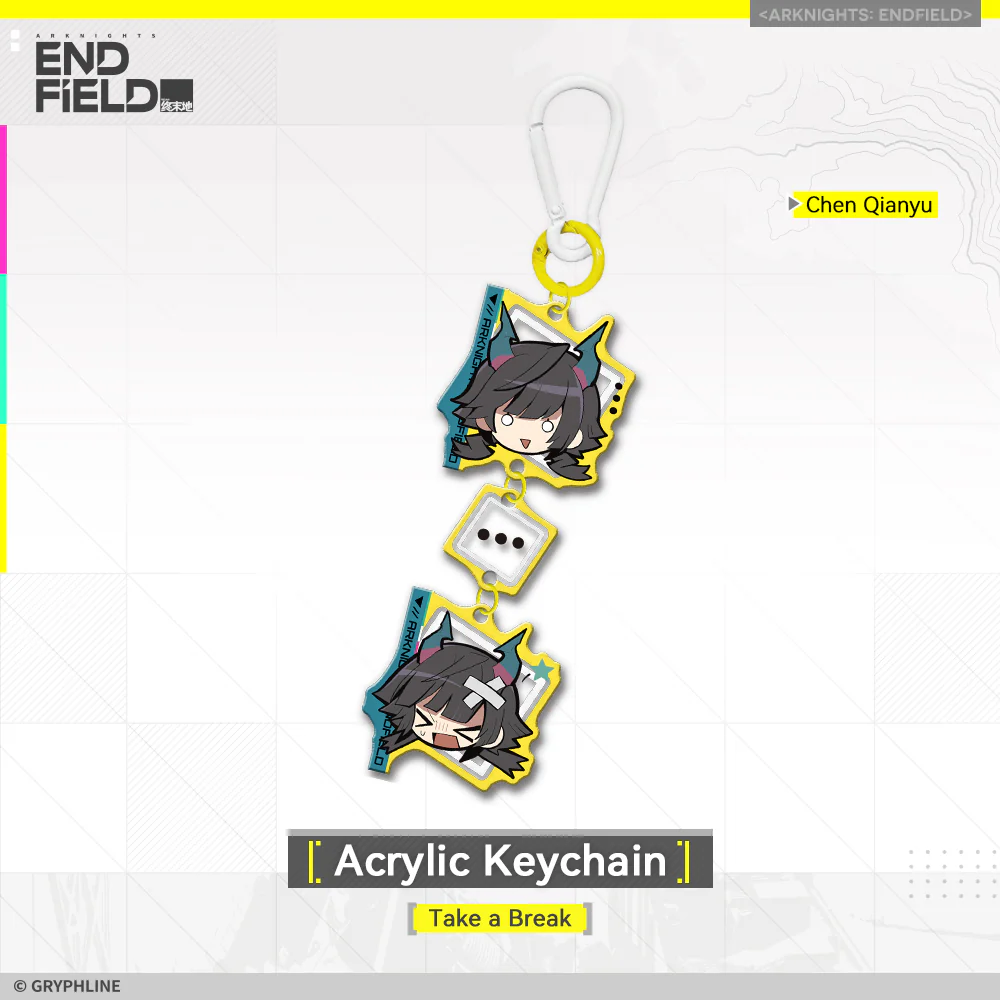 Arknights: Endfield · Acrylic Keychain - Take a Break - Image 5