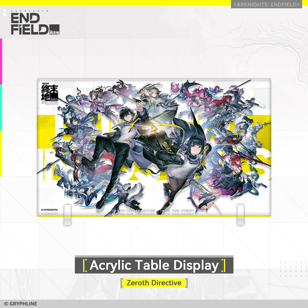 Arknights: Endfield · Acrylic Table Display - Zeroth Directive