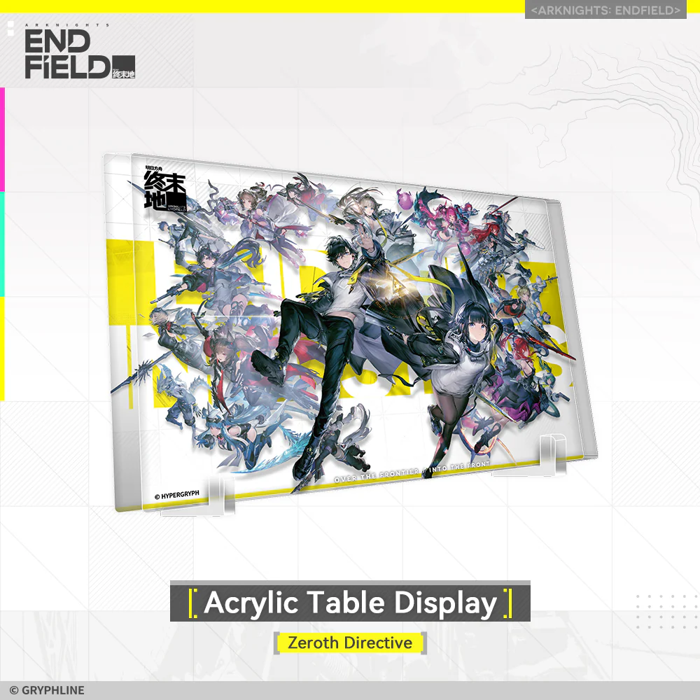 Arknights: Endfield · Acrylic Table Display - Zeroth Directive - Image 2