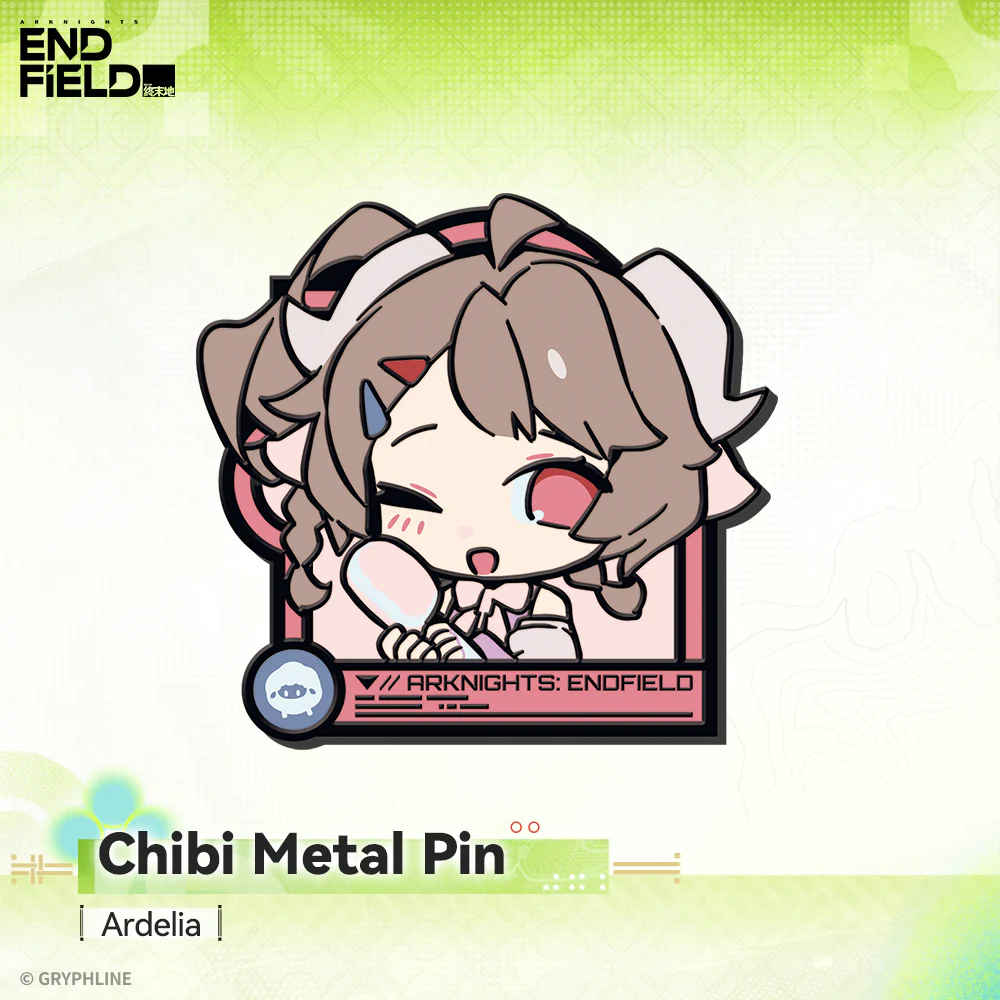 Arknights: Endfield - Chibi Metal Pin - Springwake Pavilion - Image 4
