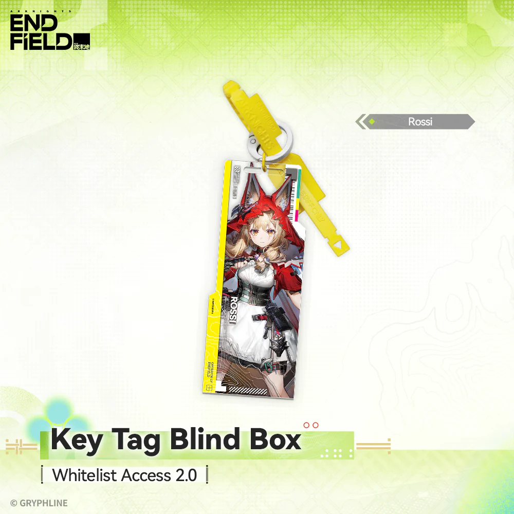 Arknights: Endfield - Key Tag Blind Box - Whitelist Access 2.0 - Image 4