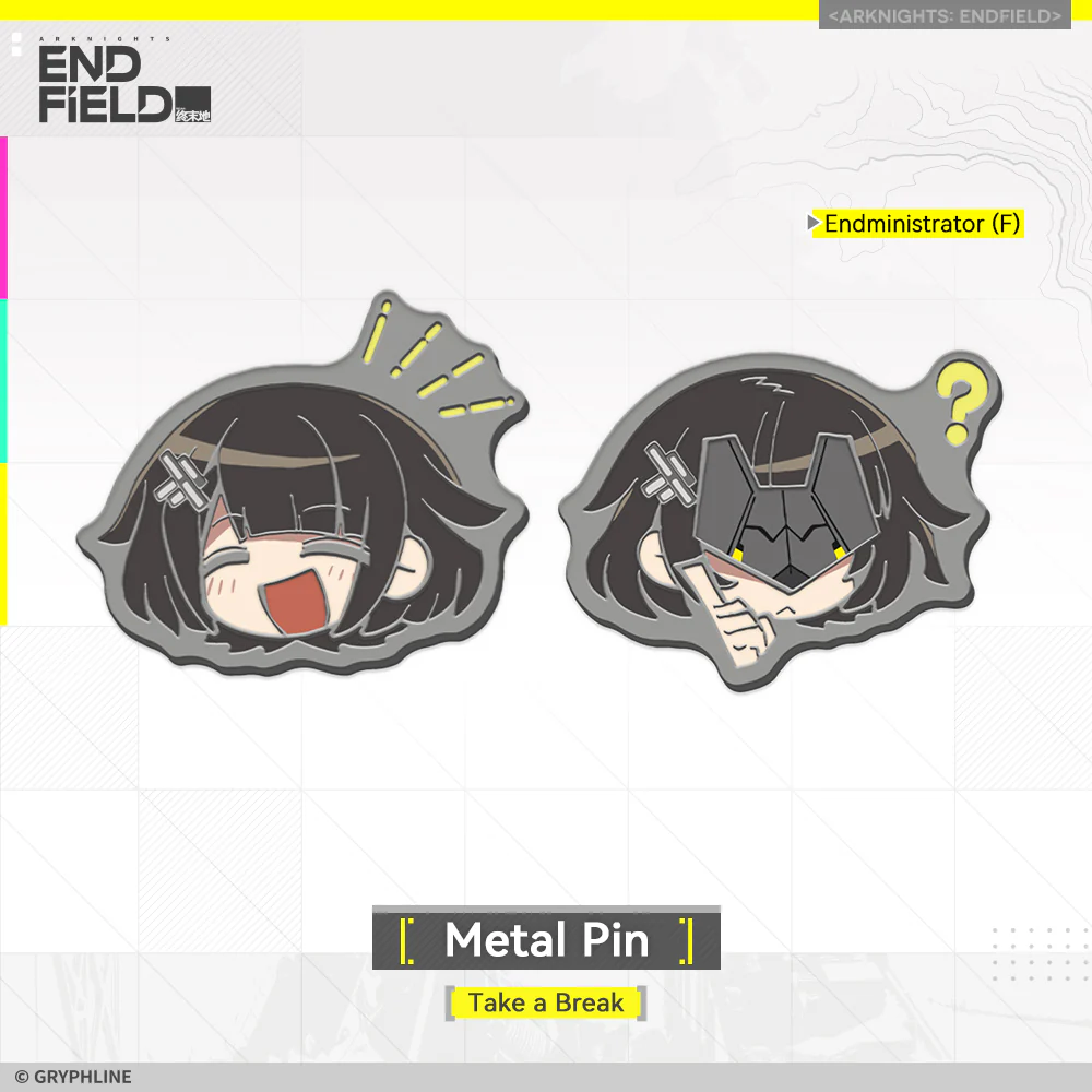 Arknights: Endfield · Metal Pin - Take a Break - Image 3