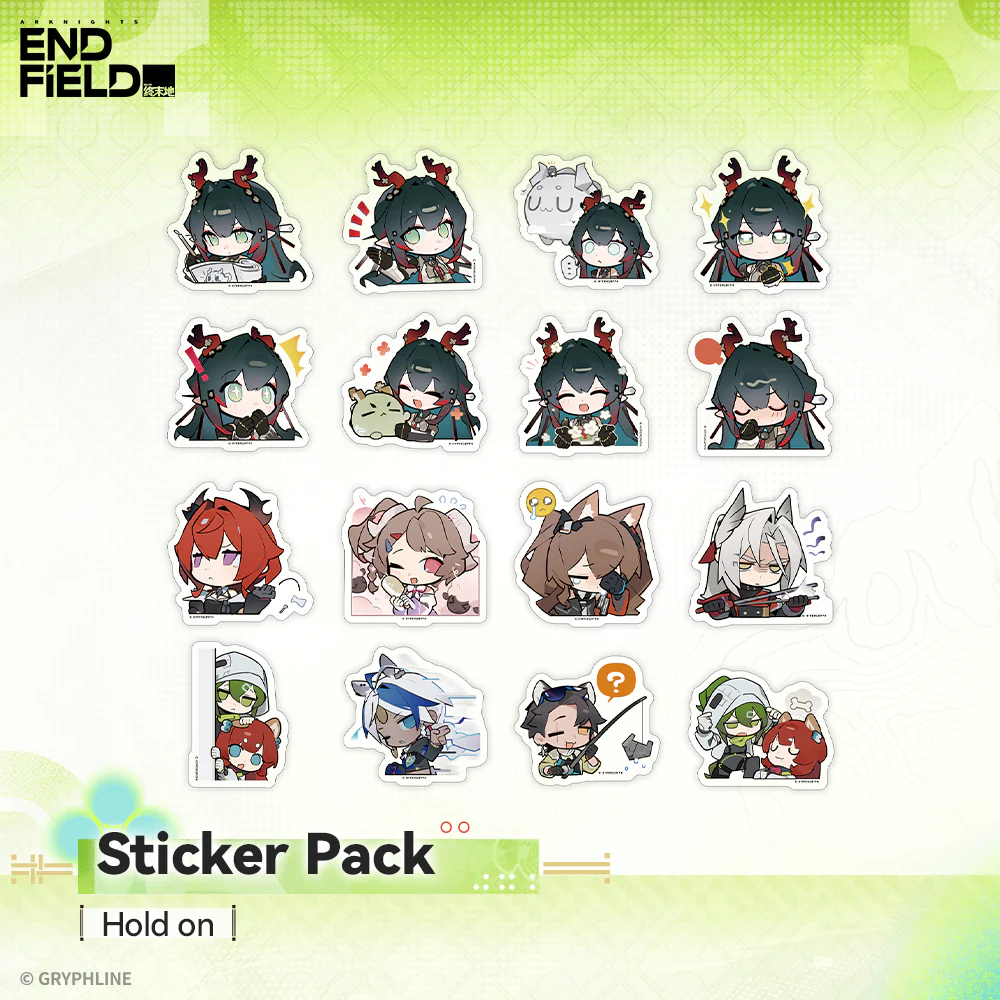 Arknights: Endfield - Sticker Pack - "Hold on"